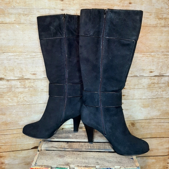 Sofft Steffi Knee-high Suede Boots, 7 - Picture 4 of 15